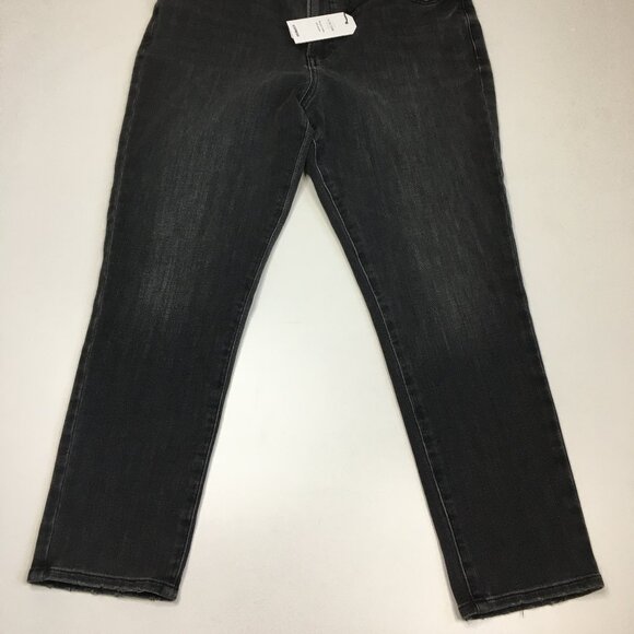 NWT EXPRESS Flexx Dark Gray High Rise Ultra Hyper Stretch Skinny Jeans 3 Sizes - Picture 10 of 13
